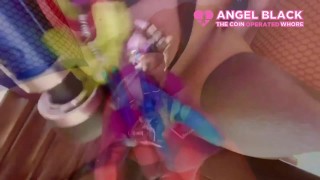 sissy loser encouraged to hurt its balls to cruel girlfriend Castration porn (trailer)