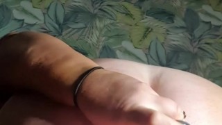 My ass is just too tight for my dildo 