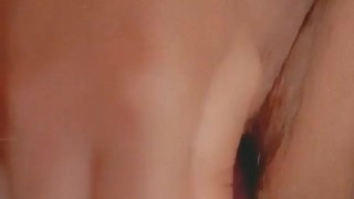 Moaning & Teasing with Purple Dildo