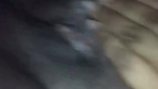Fat wet Ebony pussy with large clit