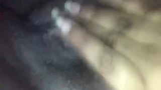 Fat wet Ebony pussy with large clit