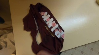 Cumming Onto My Girlfriends Dirty Panties #5