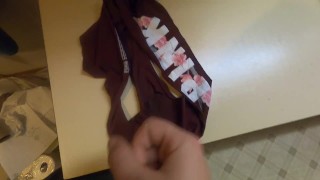 Cumming Onto My Girlfriends Dirty Panties #5
