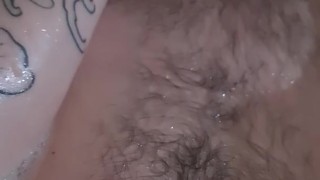 Bath male masturbation