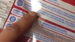 HOT BLONDE CHOKES ON BALLS 