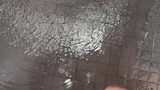 Truck stop shower 