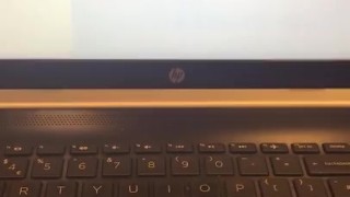 The squirt that fucked the laptop 