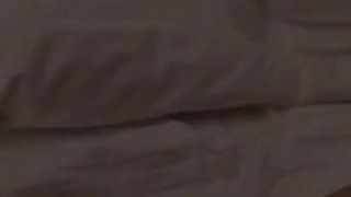 Teen fucks herself, panty stuffing & squirts as she listens to parents fucking hard next door