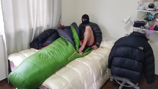 Having fun with my bag down