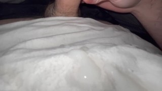 FRIEND JERKS OFF IN YOUR BED