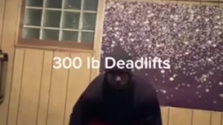 300 lb Deadlifts 