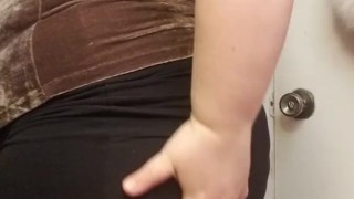 Rubbing oil all over my soft, MASSIVE titties!!