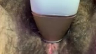 Clenching Orgasm from Sucking Vibrator