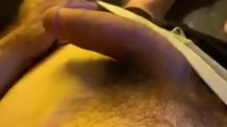 My cock getting hard- no hands