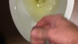 Horny for my wife at work, Instantly had to go jerk off & cum here at work