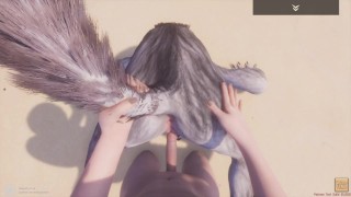Wild Life / Rasha Furry Wolf Girl POV Fucking HD