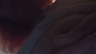 Nipple play with big pretty titties