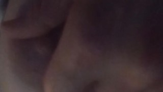 Nipple play with big pretty titties