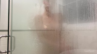 TITS N ASS AGAINST GLASS