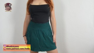 Wife Short Skirt Upskirt - Short skirt try on haul video with a lot of upskirt - Free Porn Videos -  YouPorn
