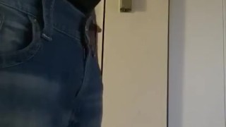 Jock does the wedgie challenge