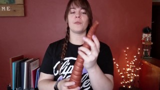 Toy Review - SquarePegToys® Slink™ Ripple SuperSoft Silicone Depth Probe - 2 Sizes