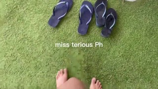 teen asian feet