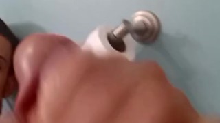 Cumming hard