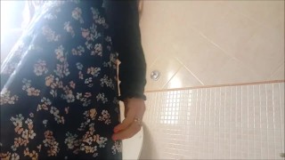 come on my beautiful stepmother in the bathroom