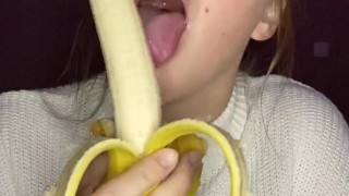  Blow Job with banana