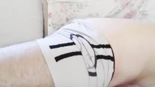 Morning wood and bed humping 'till cum