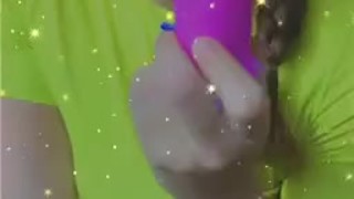 Getting my dildo all wet 