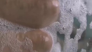 Quick feet washing