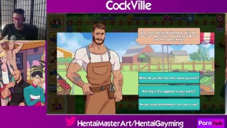 Your Cock is mine! CockVille #28 W/HentaiGayming