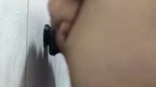Mexican girl anal shower play pt2