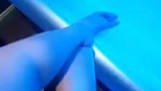 Should I go get the tanning men to dp this tight little milf? 