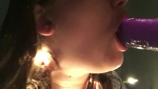 practicing my deepthroat technique while my husband plays destiny 2
