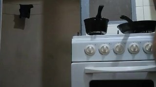 Culo en la Cocina