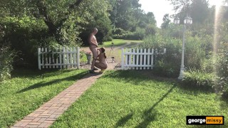 Dick Sucking Outdoors - Real Married Couple Missy and George