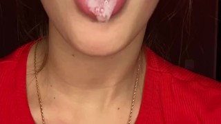 Messy drooling