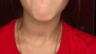 Messy drooling
