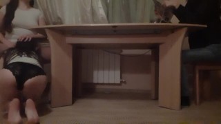 Игнорирует мою измену на её глазах - lesbian_illusion