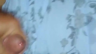 Nice Girl from church wedding won't fuck but I JO/cum all over dress 