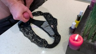  victoria's secret panties make me cum thick