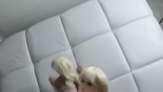 threesome with two Japanese Sex Dolls pt.2