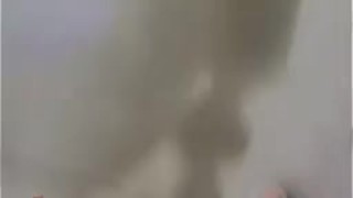 Naked flashing in the rain outside (more on OF)