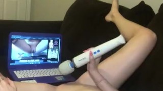 Making Myself Cum To Porn | Loud Orgasm