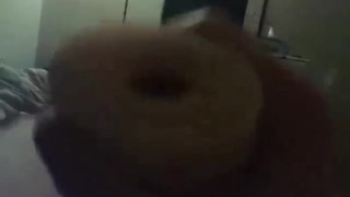 Fucking toy and cumming in it 