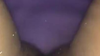 Ebony Bathtub Play Hairy Fingering