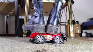 Toycar Crushing with Doc Martens Boots (Trailer)
